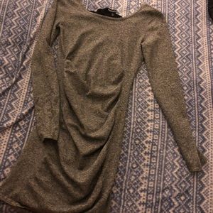 Cute Grey Express Sweater Dress. Worn Once.